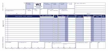 DRUK  WZ 1/3 A3 WYDANIE MATERIAŁÓW NA ZEWNĘTRZ