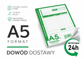 DOWÓD DOSTAWY A5