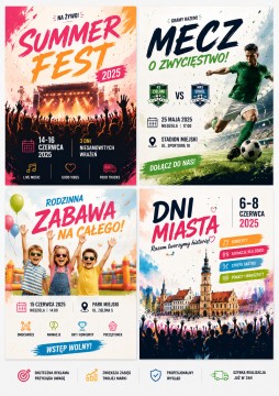 Plakaty A4 – druk plakatów