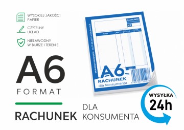 Rachunek dla konsumenta/ Paragon szybka wysyłka tanio