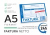 FAKTURA DLA PROWADZĄCYCH  działalność W CENACH NETTO  A5