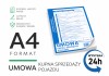 Umowa kupna–sprzedaży pojazdu A4 – druk w bloczku | Drukarnia GreenHouse