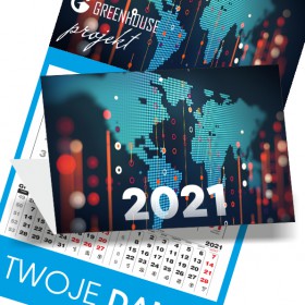 Kalendarze 2021: jednodzielny, ścienny, tanio, szybko, solidne wykonanie, online.