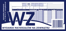 DRUK  WZ 1/3 A3 WYDANIE MATERIAŁÓW NA ZEWNĘTRZ