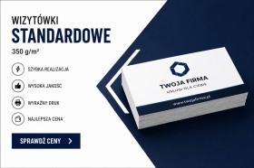 Wizytówki reklamowe — szybki druk