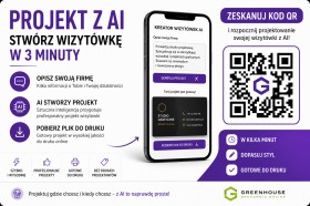 Wizytówki reklamowe — szybki druk
