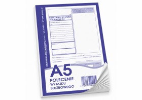 Polecenie wyjazdu służbowego A5