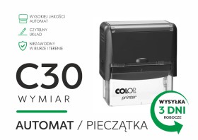Obrazek dla: PIECZĄTKA COLOP C30